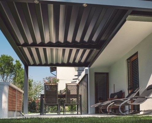 Otomatik Pergola, Bioklimatik Tente, Rolling Roof